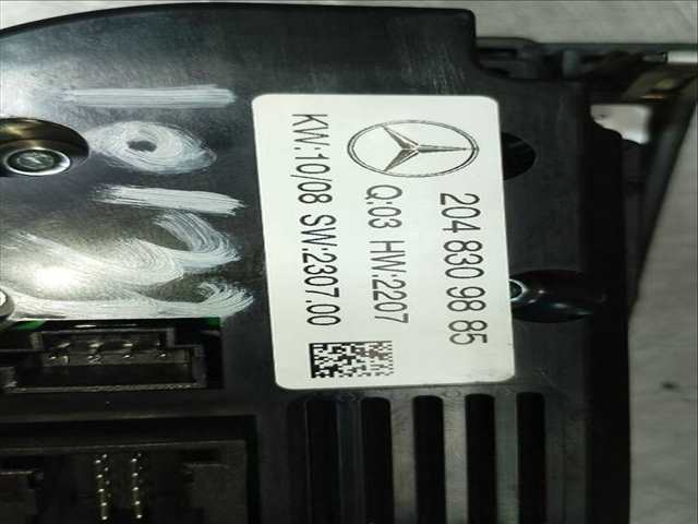 Foto 3ª: Mando Climatizador Mercedes Clase C 160 C 220 CDI 204.008) BERLINA 170CV 125KW [OM646811] (2008)