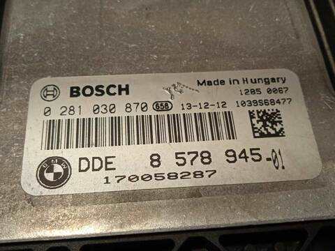 Foto 4ª: Centralita Motor ECU Bmw Serie 1 114 116D 116CV 85KW [N47D20C] (2015)