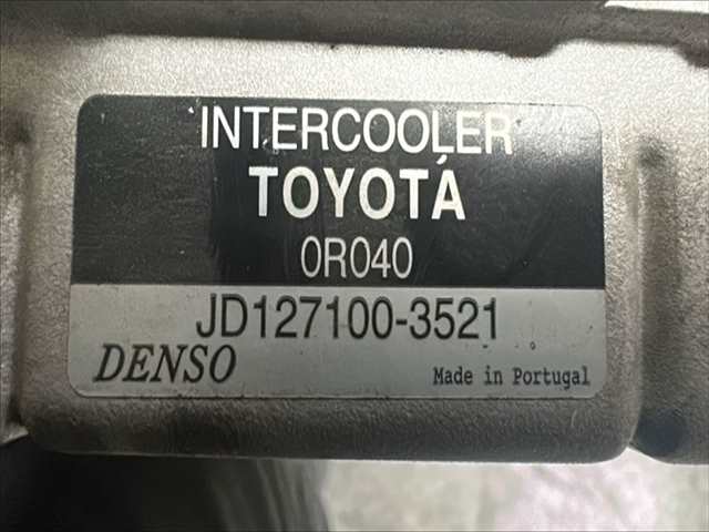 Foto 2ª: Intercooler Toyota Corolla 2.0 CDI VERSO [D1AD] (2010)