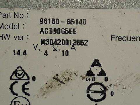 Foto 3ª: Sistema Audio Radio CD Kia Niro CONCEPT PLUG-IN HYBRID 5P [G4LE] (2017)