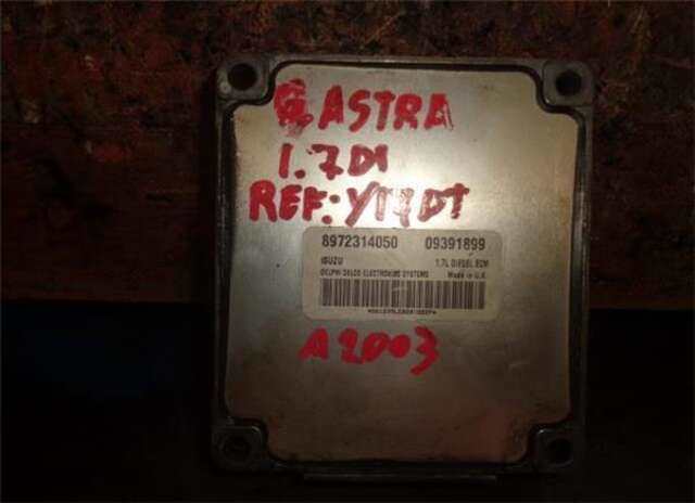 Foto 2ª: Centralita Motor ECU Opel Astra 1.7 DTI 16V [Y 17 DT]