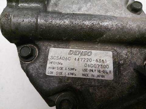 Foto 2ª: Compresor Aire Acondicionado Toyota Corolla 1.6 VVT-I ZZE121_) [3ZZ-FE] (2001)