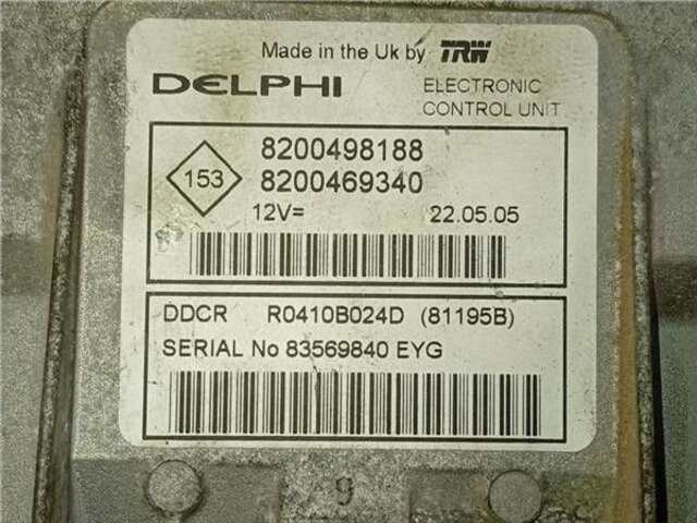 Foto 2ª: Centralita Motor ECU Renault Scenic 1.5 DCI (JM02. JM13) (JM)(2003-_) [K9K 728]