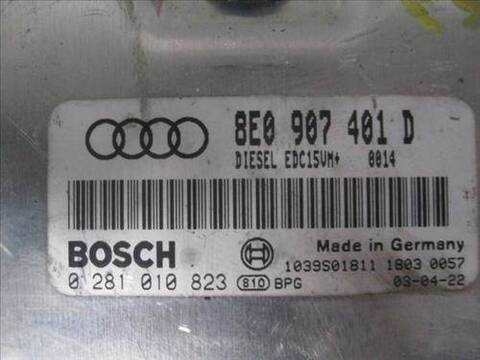 Foto 2ª: Centralita Motor ECU Audi A4 2.5 TDI QUATTRO 132KW) AVANT 180CV [AKE] (2003)