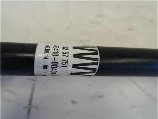 Foto 4ª: Transmision Delantera Derecha Toyota Yaris 1.5 NCP93) 109CV 80KW [1NZ-FE] (2014)