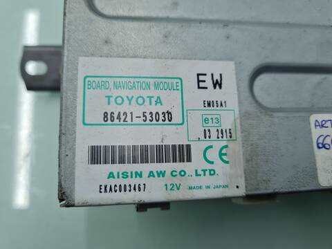 Foto 3ª: Sistema GPS Lexus GS 450 H 296CV 218KW [2GRFSE] (2007)