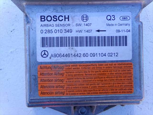 Foto 2ª: Centralita Airbag Mercedes Vito 2.2 CDI W639,2003-2010 [646980] (2010)