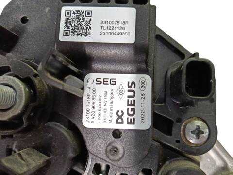 Alternador Renault Megane 1.3 TCE 140 K9NB)