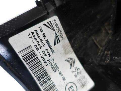 Foto 3ª: Piloto Trasero Derecho Peugeot Rifter 1.5 ACCESS LONG 102CV 75KW [YH01] (2021)
