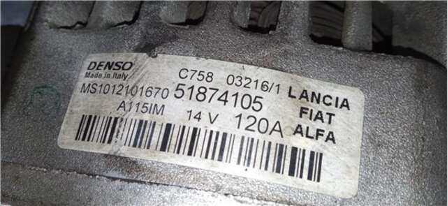 Alternador Fiat 500 0.9 TWINAIR
