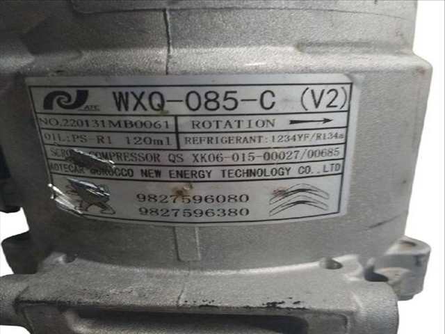 Compresor Aire Acondicionado Peugeot 208 1.2 PURETECH 100