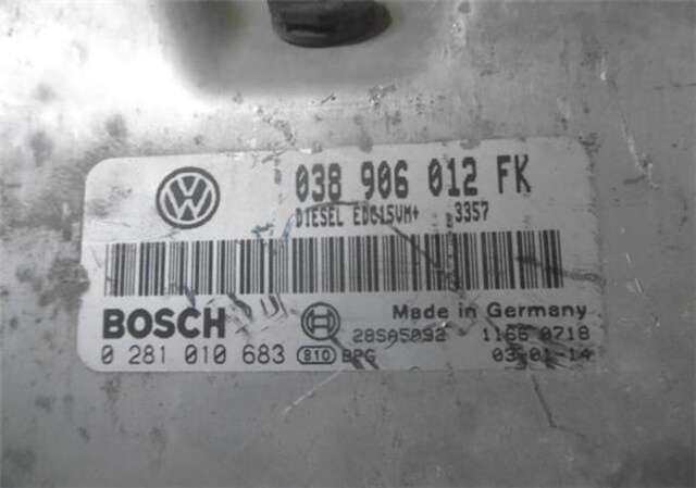 Foto 3ª: Centralita Motor ECU Seat Toledo 1.9 TDI (110CV) [ASV]