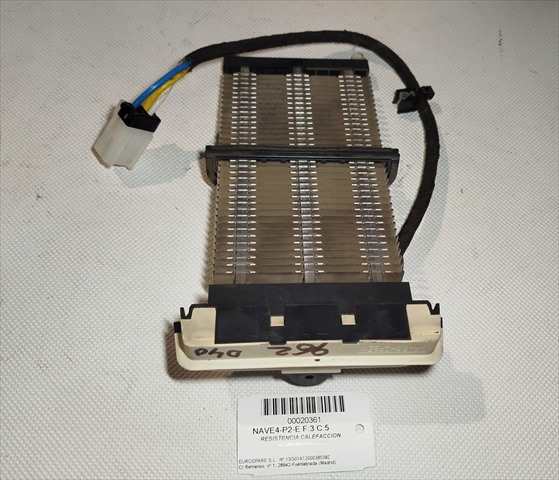 Calefacción Nissan Navara 2.5 DI D40