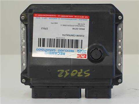 Foto 2ª: Centralita Motor ECU Toyota Auris 2.0 D-4D 126CV 93KW [1AD-FTV] (2014)