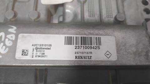 Foto 4ª: Centralita Motor ECU Renault Megane ZEN BERLINA 110CV 81KW IV BERLINA 5P [K9K G6] (2017)