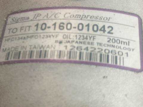 Compresor Aire Acondicionado Renault Clio 1.2 16V BR02 BR0J BR11 CR02 CR0J CR11)