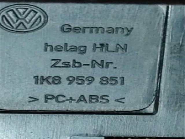 Foto 3ª: Botonera Elevalunas Volkswagen Scirocco 1.4 TSI (2008)