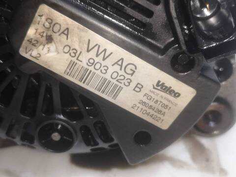 Foto 2ª: Alternador Volkswagen Sharan CFFB (2011)