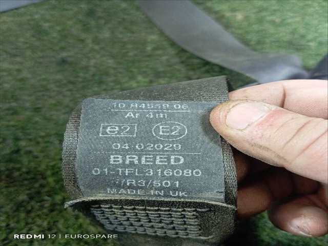 Foto 4ª: Cinturón Delantero Derecho Santana Anibal 2.8 TD MILITAR [8140.43P] (2004)