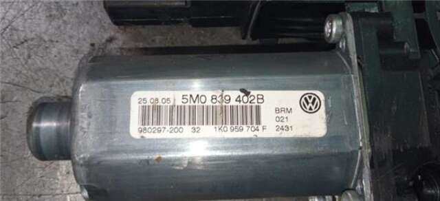 Elevalunas Eléctrico Trasero Derecho Volkswagen Golf 2.0 TDI