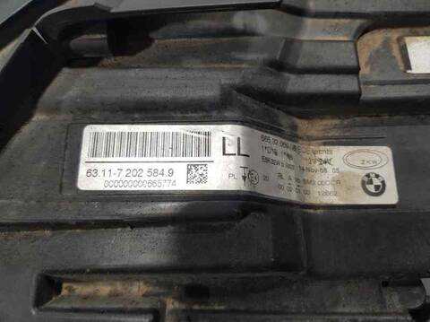 Foto 3ª: Faro Izquierdo Bmw Serie 3 315 320 I BERLINA 170CV 125KW [N43B20A] (2008)