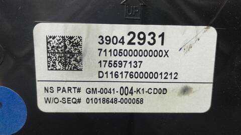 Foto 4ª: Cuadro de Instrumentos Opel Astra BUSINESS 110CV 81KW [B16DTE] (2017)