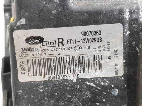 Foto 3ª: Faro Derecho Ford Transit KOMBI AMBIENTE [XUGA] (2018)