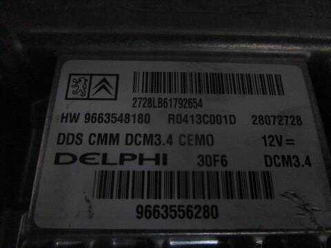 Foto 2ª: Centralita Motor ECU Peugeot 407 2.0 HDI 135 136CV 100KW [RHR (DW10BTED4)] (2006)