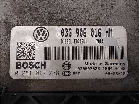Foto 3ª: Centralita Motor ECU Seat Altea 2.0 TDI 16V 140CV 103KW [BKD] (2005)