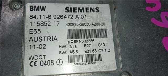 Centralita Motor ECU Bmw Serie 7 720 3.0 D