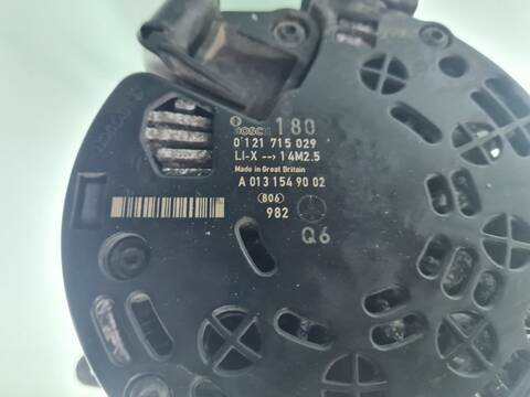 Foto 2ª: Alternador Mercedes Clase C 160 220 T CDI 204.208) 170CV 125KW FAMILIAR [OM646811] (2009)