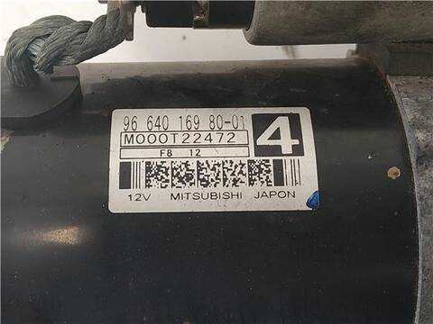 Foto 3ª: Motor de Arranque Peugeot 308 1.6 HDI 90CV 66KW [D-9HX] (2008)