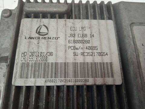 Foto 3ª: Centralita Motor ECU Dacia Lodgy 1.6 CAT BIVALENT. GASOLINA - GPL) 83CV 61KW [K7M A8] (2015)