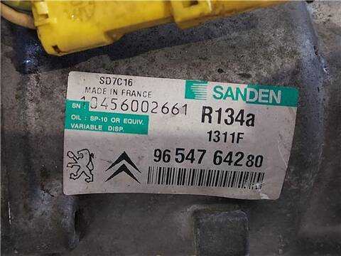 Foto 3ª: Compresor Aire Acondicionado Peugeot 407 2.0 HDI 135 136CV 100KW [RHR (DW10BTED4)] (2006)