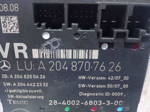 Foto 4ª: Centralita Motor ECU Mercedes Clase G 230 GLK 320 CDI 4-MATIC 204.983) 224CV 165KW [642961] (2010)