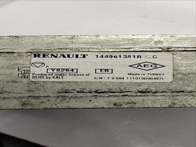 Foto 3ª: Intercooler Renault Captur 1 DCI DIESEL FAP 90CV [K9K628] (2013)