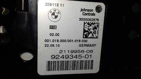 Foto 3ª: Cuadro de Instrumentos Bmw Serie 5 518 530D 245CV 180KW [N57D30A] (2010)