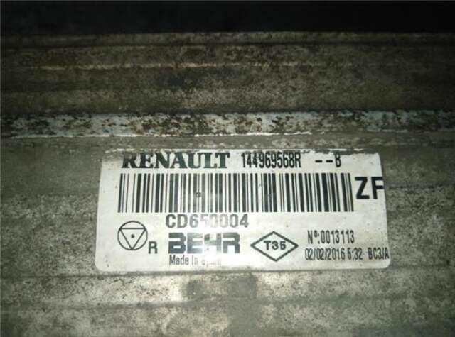 Intercooler Renault Scenic 1.6 DYNAMIQUE [1.6 LTR. - 96 KW DCI DIESEL FAP]