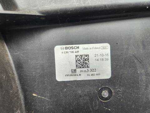 Foto 4ª: Electroventilador Opel Astra SELECTIVE 110CV 81KW [B16DTE] (2017)