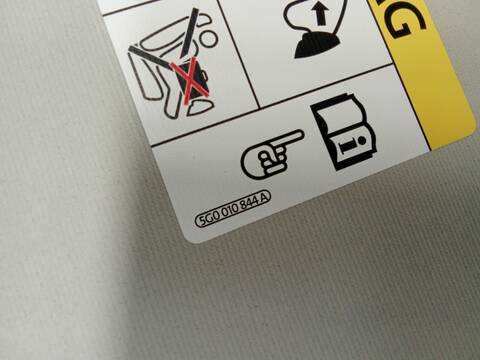 Foto 4ª: Parasol Derecho Volkswagen Golf 1.4 TSI 122CV 90KW [CMBA,CXSA] (2015)