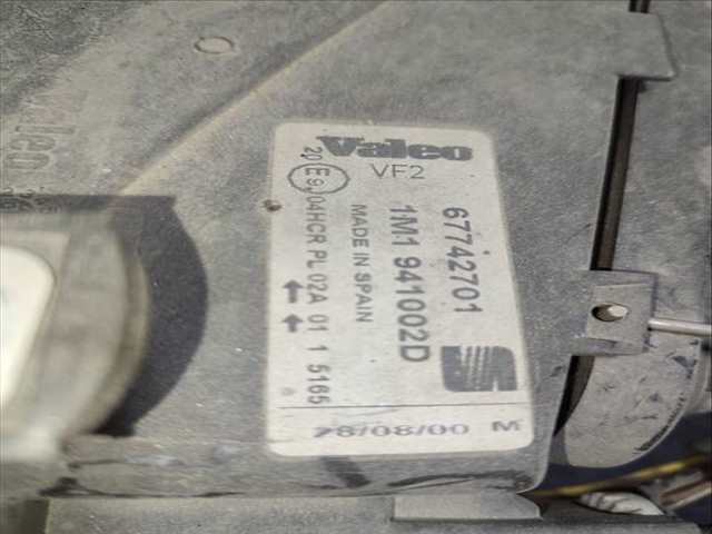 Foto 2ª: Faro Derecho Seat Leon VERSION INDEFINIDA (2005)