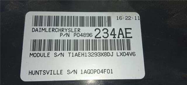 Centralita Motor ECU Chrysler 300 2.7