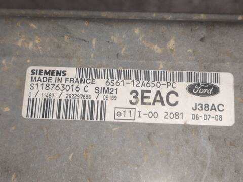 Centralita Motor ECU Ford Fiesta A9JA