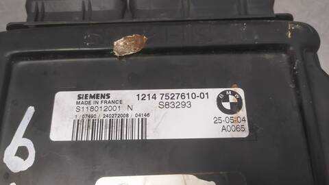 Foto 4ª: Centralita Motor ECU Bmw Mini COOPER 116CV 85KW [W10B16A] (2004)