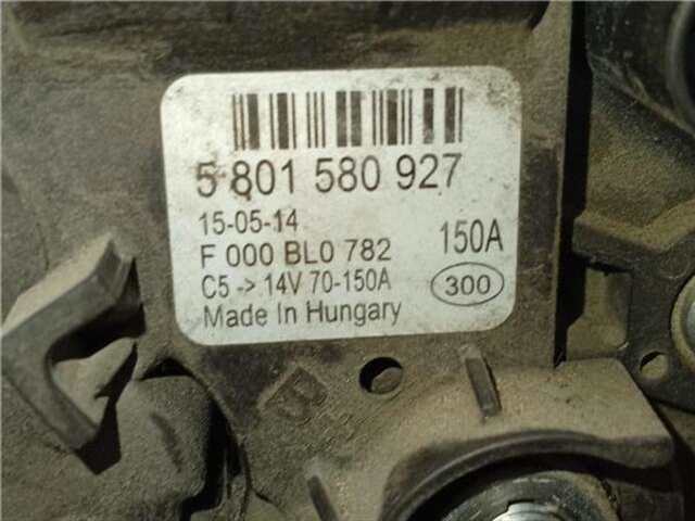 Alternador Iveco Daily 35C12 V. 35C12 V/P. 35S12 V. 35S12 V/P