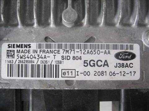 Foto 2ª: Centralita Motor ECU Mazda 2 1.4 CD 68CV 50KW [F6JB] (2007)