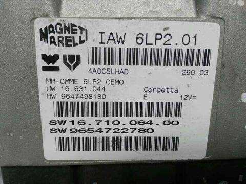 Centralita Motor ECU Peugeot 307 2.0 HDI CAT 90CV 66KW