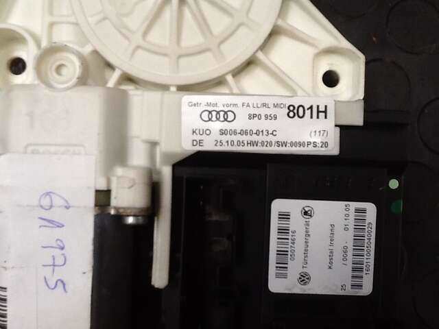 Foto 3ª: Elevalunas Eléctrico Delantero Izquierdo Audi A3 2.000 TDI 140CV/103KW [BKD] (2006)