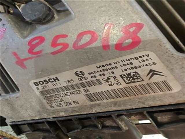 Centralita Motor ECU Citroen C3 1.4 HDI PREMIER [1.4 LTR. - 50 KW HDI]