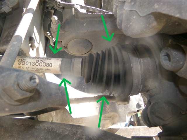 Foto 2ª: Transmision Delantera Izquierda Citroen C3 1.2 G 2013-2016 [HM01 / HMZ] (2016)